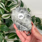 Marcasite, calcite, quartz specimen