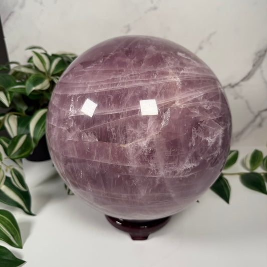 40lbs Rose quartz sphere