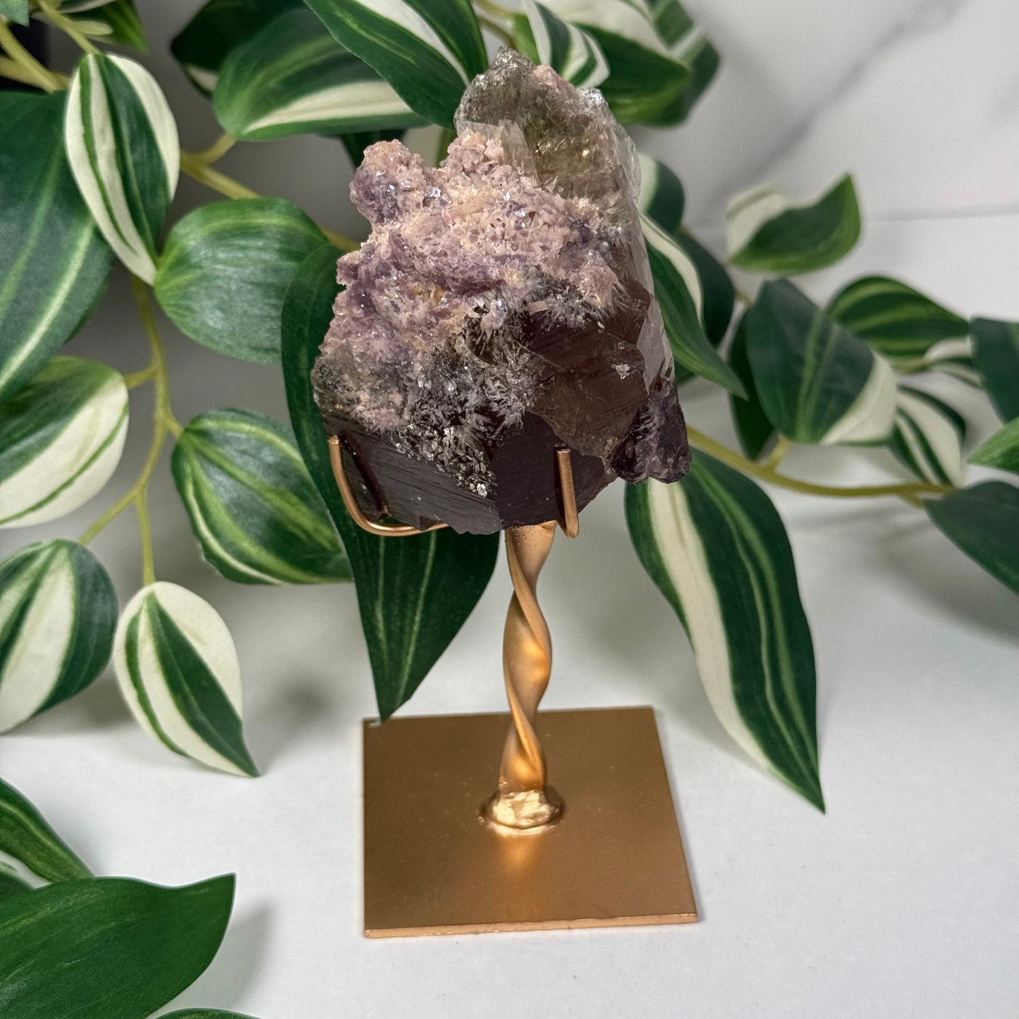 Natural citrine with mica 160