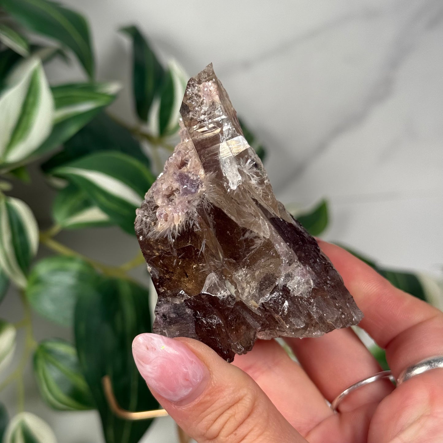 Natural citrine with mica 160