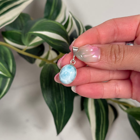 Larimar pendant