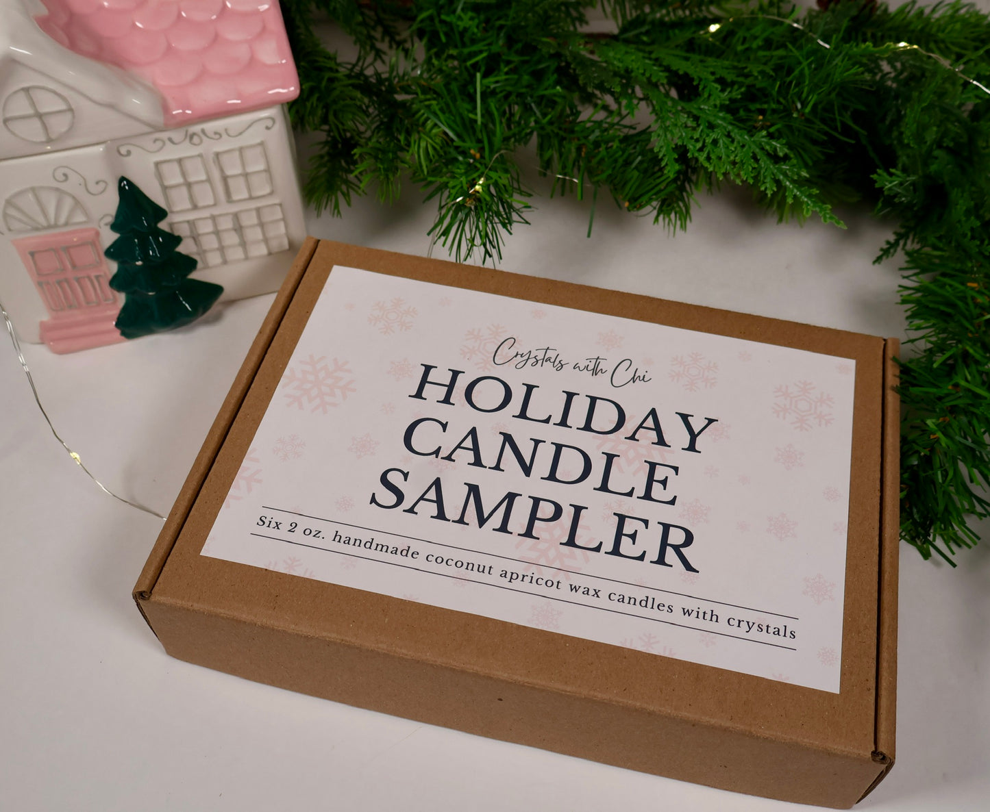 Holiday crystal sampler box