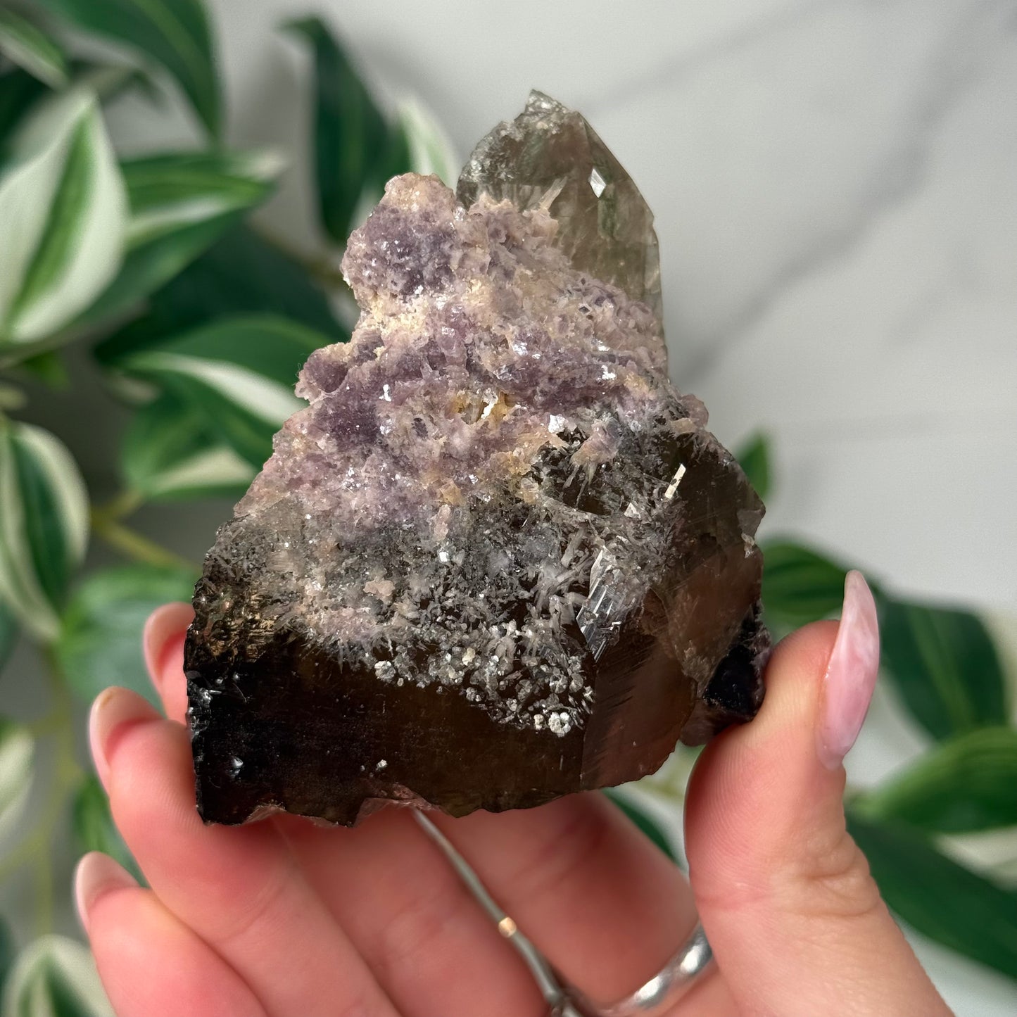 Natural citrine with mica 160