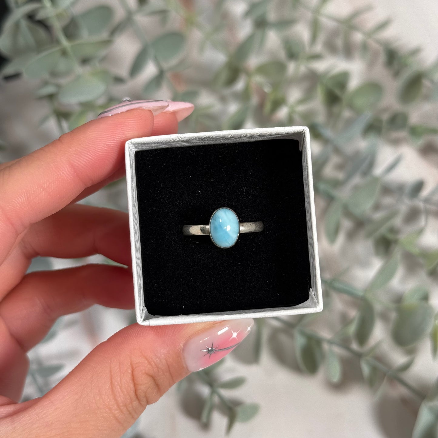 Size 10 larimar ring