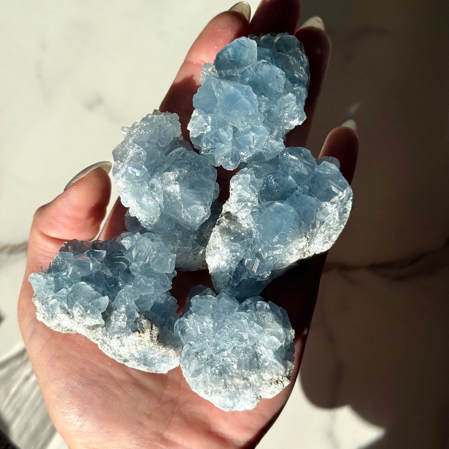 Celestite cluster