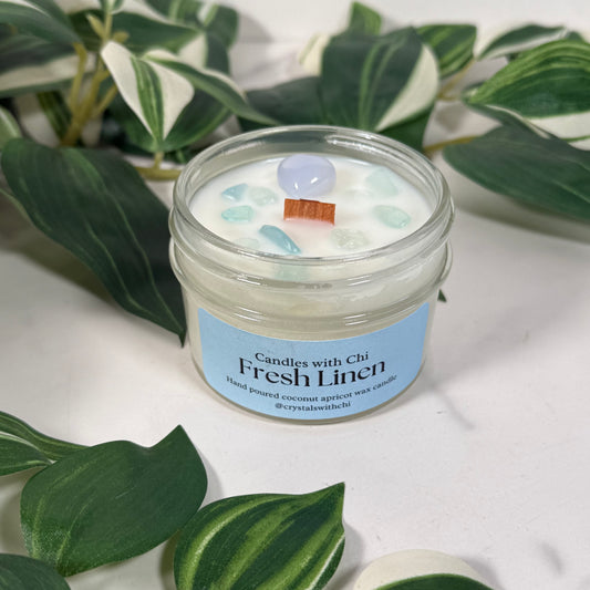 Fresh Linen Candle - Small 4oz