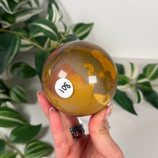 Mookite sphere 108