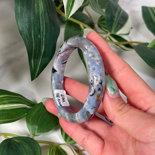 58.5mm Cosmic jasper bangle A