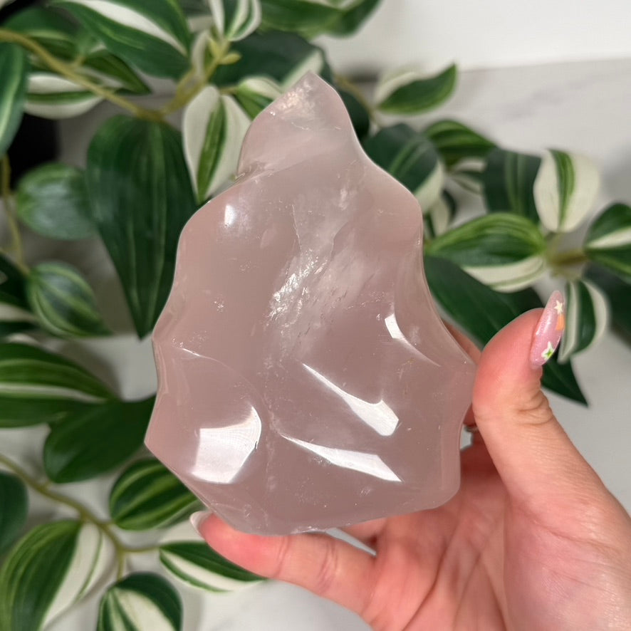 Rose quartz flame 62
