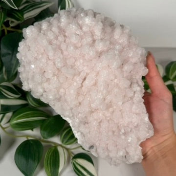 Pink mangano calcite