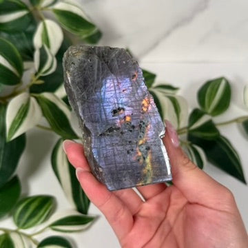 Labradorite partially polished freeform 19