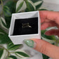 Size 5 peach labradorite ring