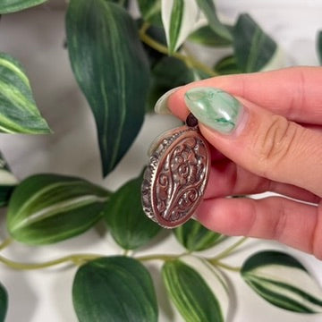 Dendritic opal pendant A