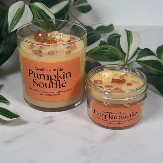 Pumpkin Soufflé Candle - Small 4oz, Large 8oz