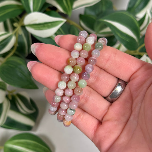 Candy tourmaline bracelet 6mm