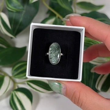 Size 6 Seraphinite ring A