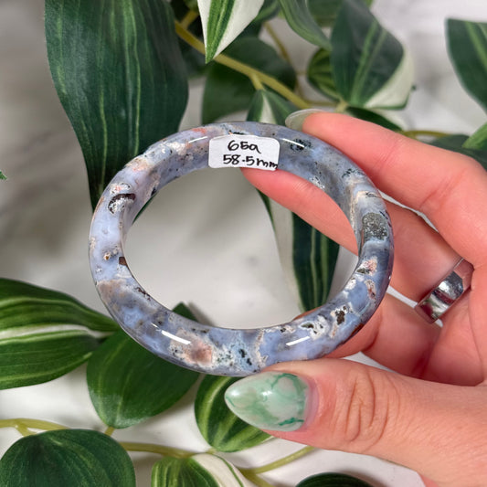 58.5mm Cosmic jasper bangle A