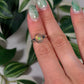 Size 5 Ethiopian opal ring E