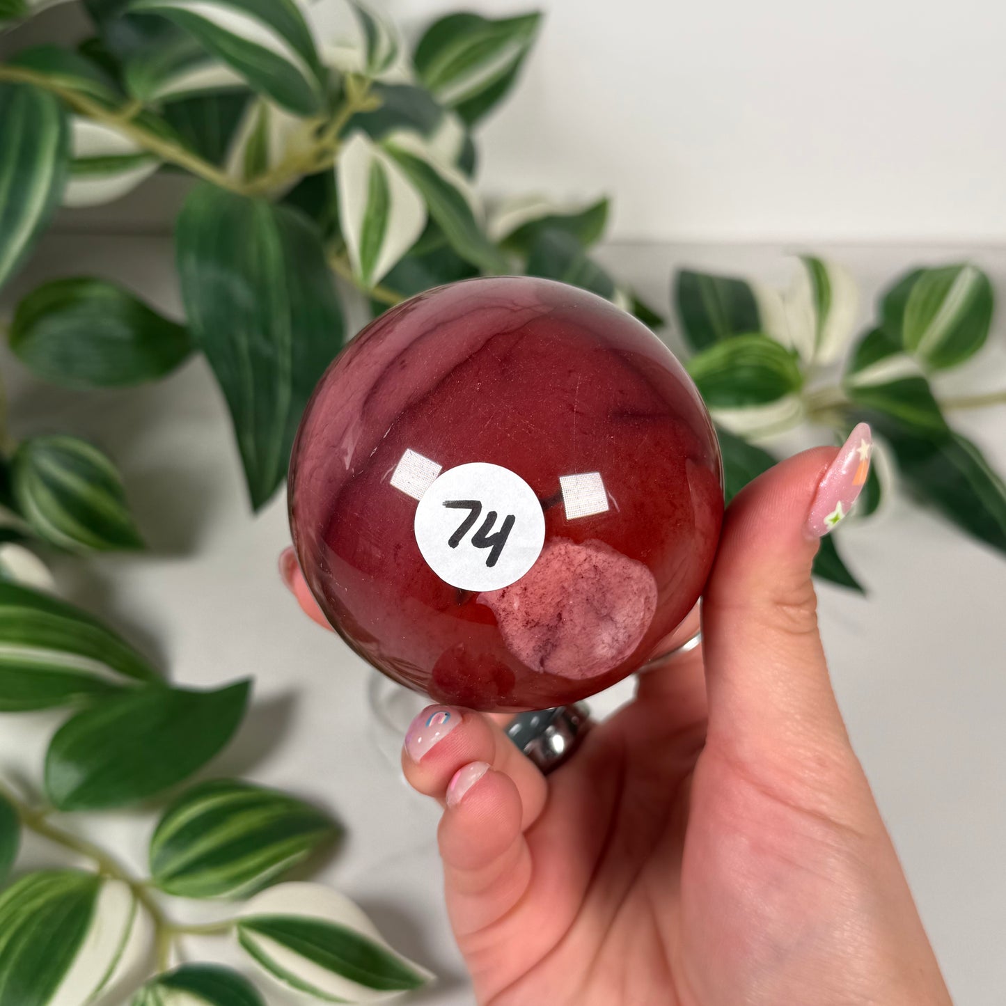 Mookaite sphere 74