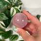 Star rose quartz sphere 72