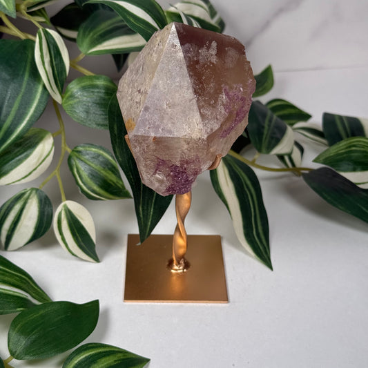 Natural citrine with mica 348