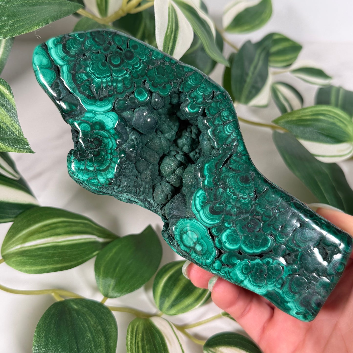 Malachite freeform