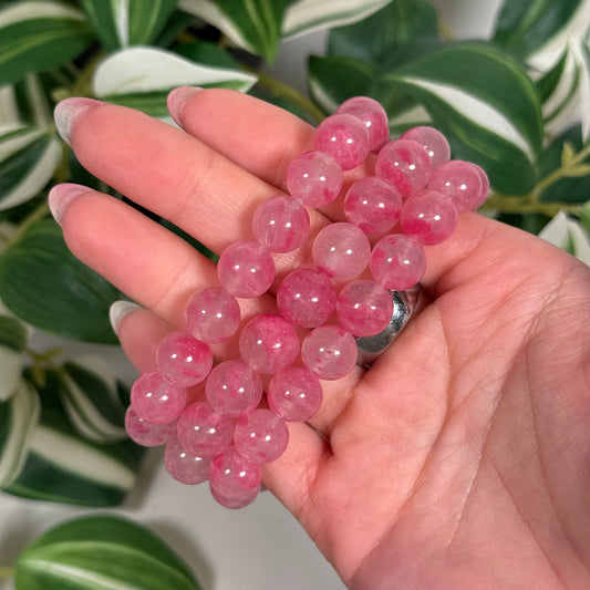 Rhodonite bracelet 11mm