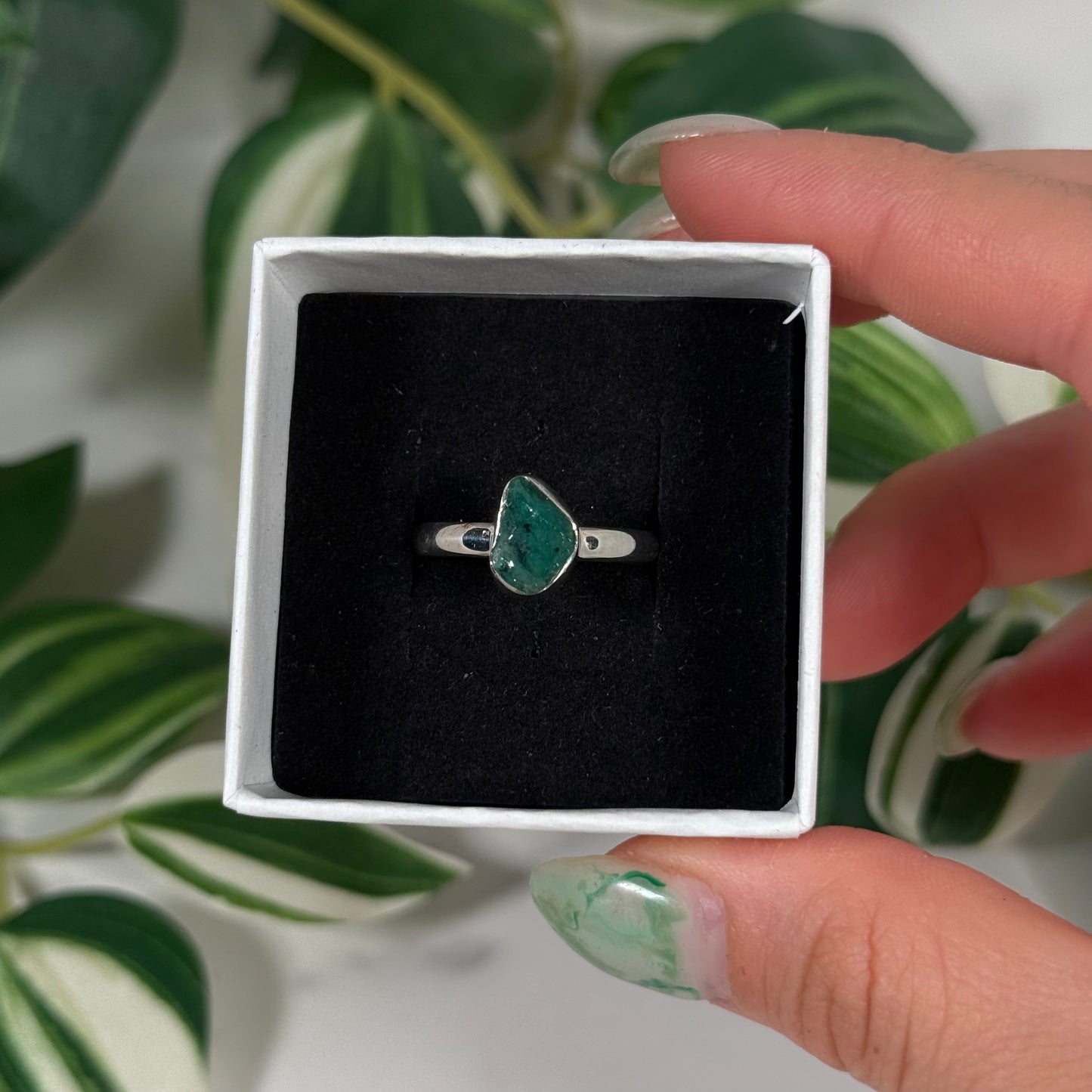 Size 11 Emerald ring