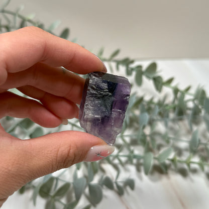 Purple/blue halite 120