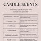 Build Your Own Candle Preorder