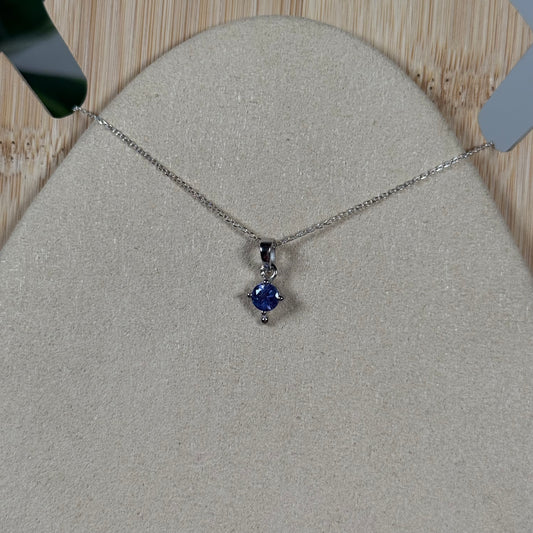 Tanzanite pendant B