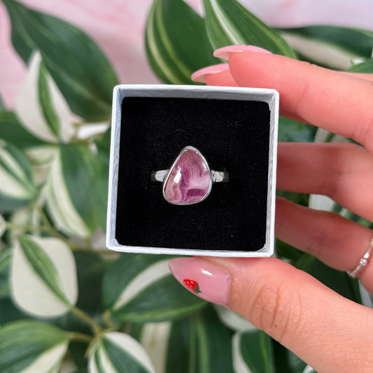 Size 8 cobalto calcite ring B
