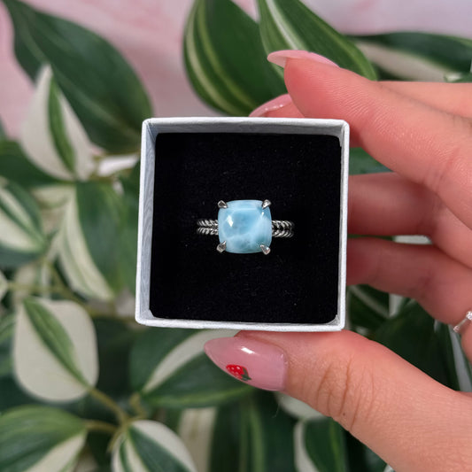 Size 8 larimar ring