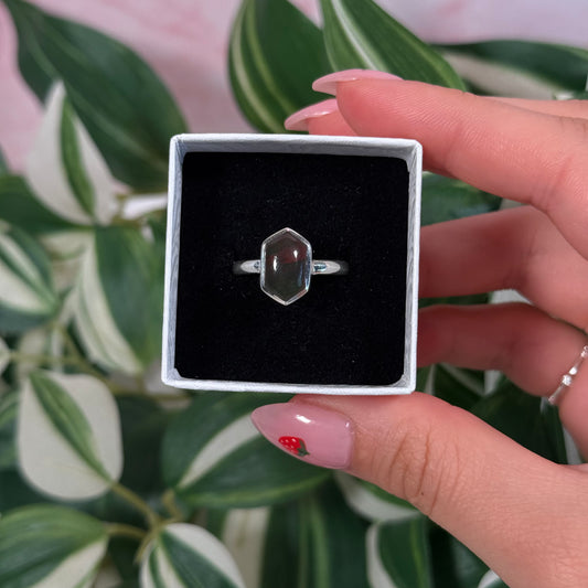 Size 8 bloodstone ring