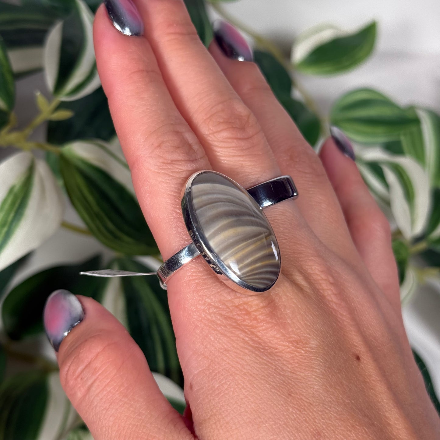 Size 12 flintstone ring