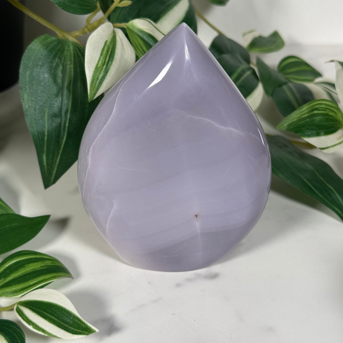 Lavender fluorite freeform/flame 90*