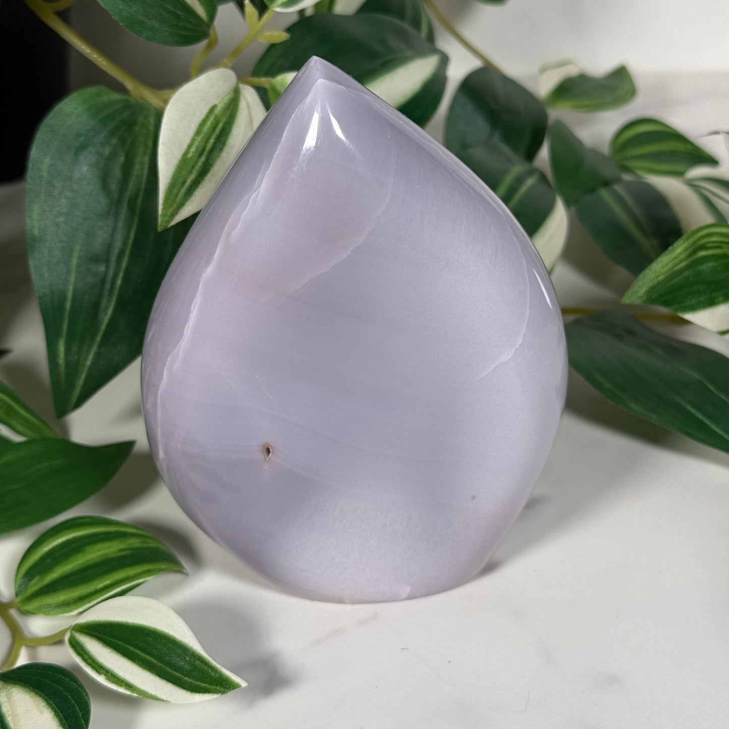 Lavender fluorite freeform/flame 90*