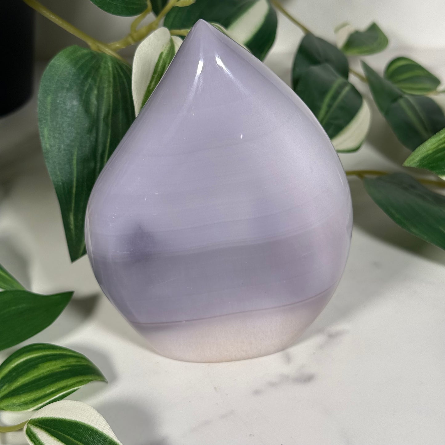 Lavender fluorite freeform/flame 95*