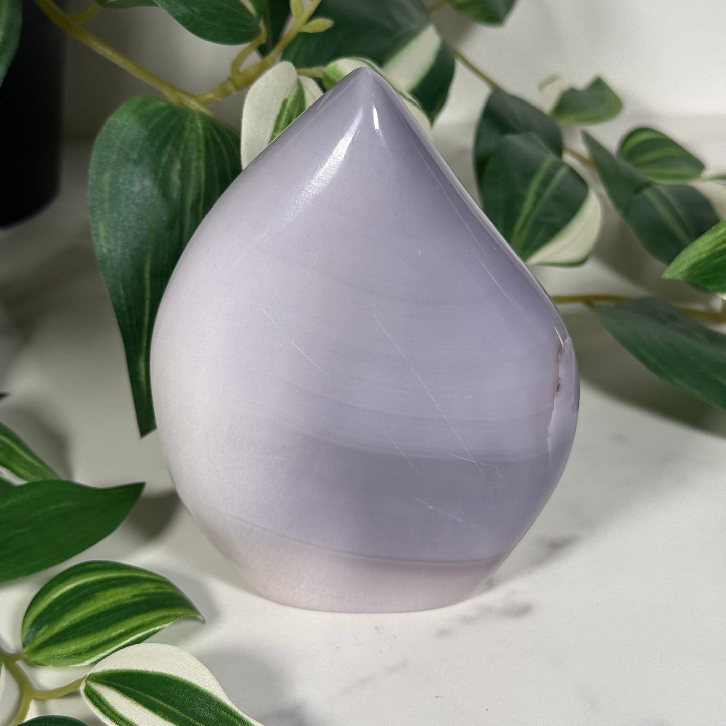 Lavender fluorite freeform/flame 95*