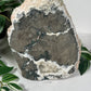 Green apophyllite with peach stillbite