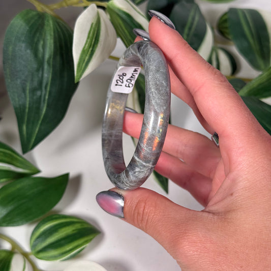 Labradorite bangle 59mm