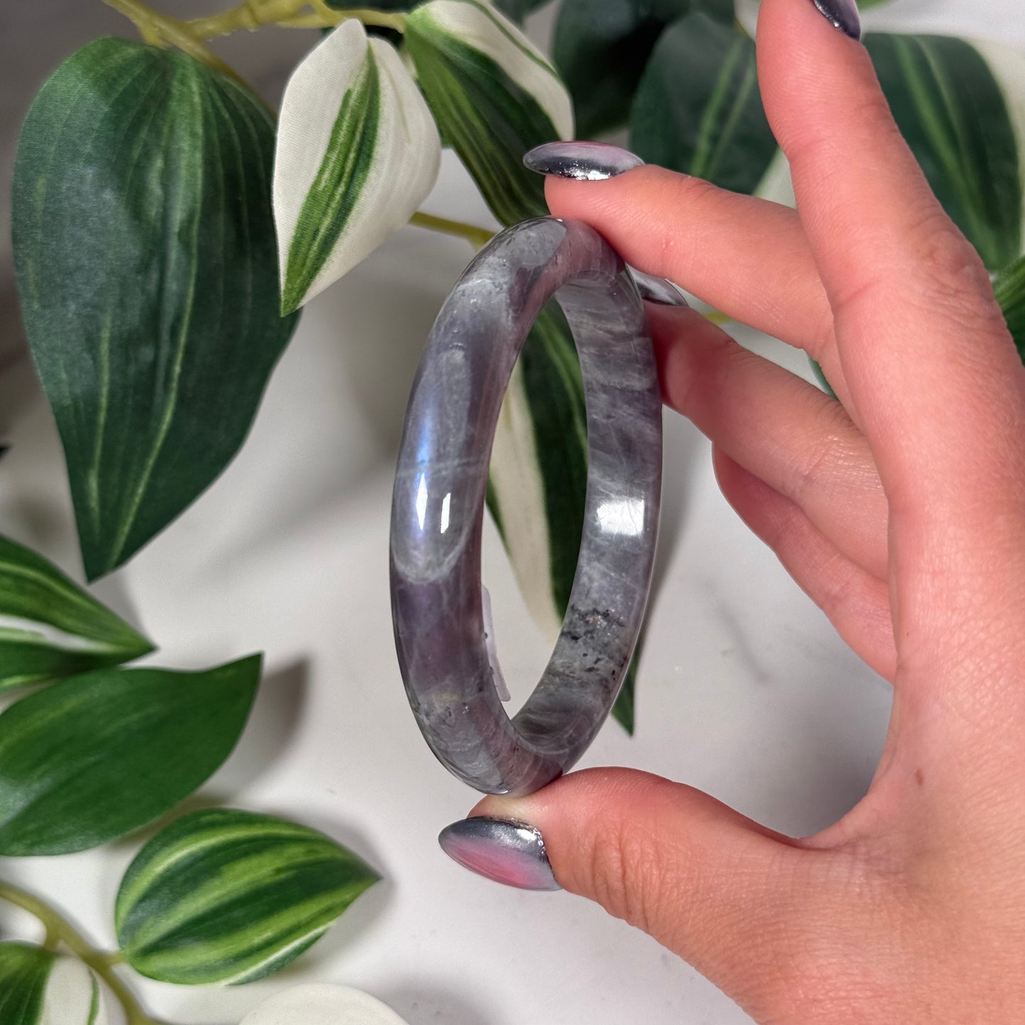 Labradorite bangle 61.5mm