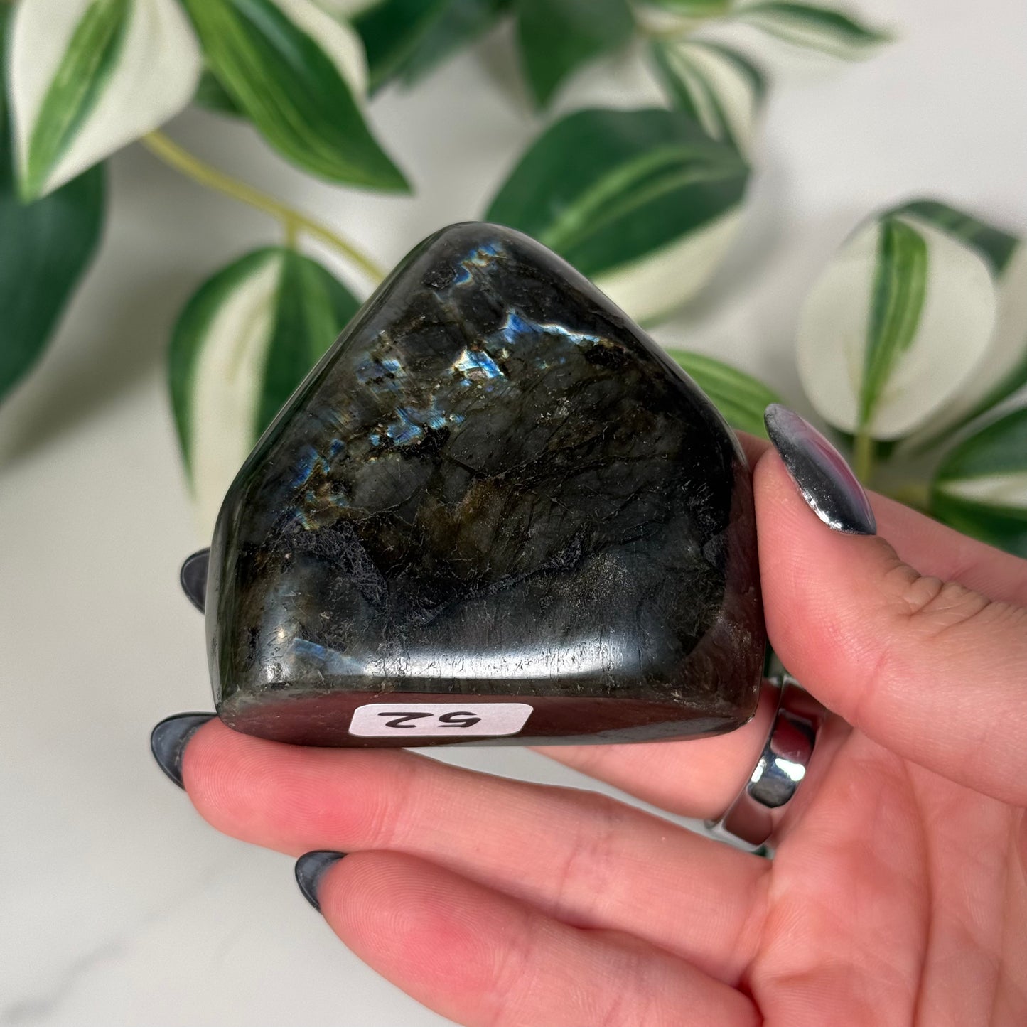Mermaid flash labradorite freeform 52