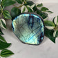 Bright blue labradorite freeform 220