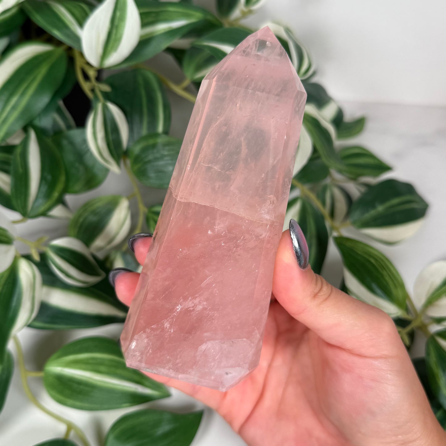 Rose quartz tower 158