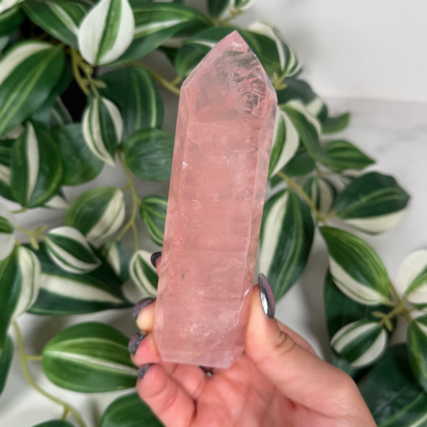 Rose quartz tower 114