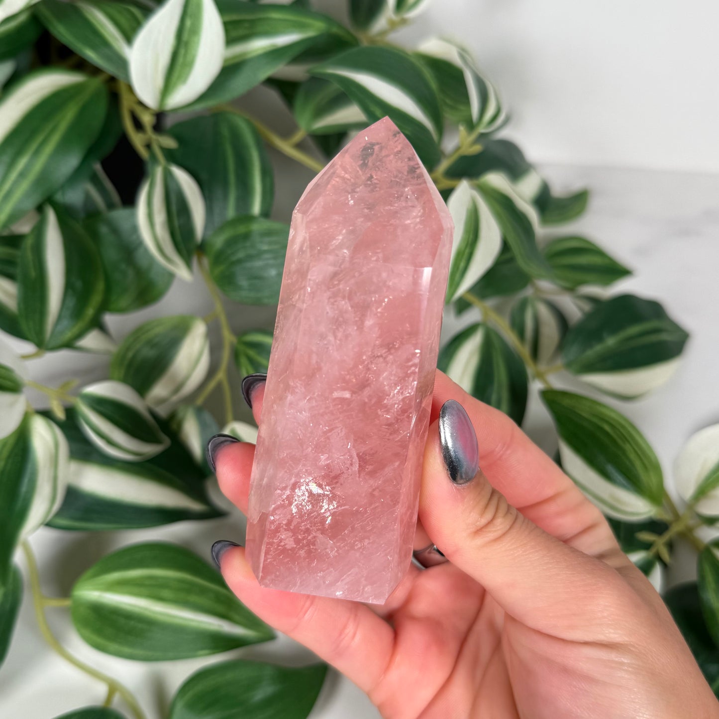 Rose quartz tower 90