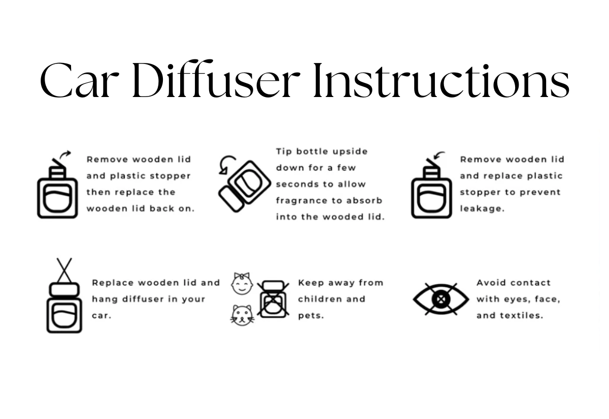 Satin Coconut Car Diffuser