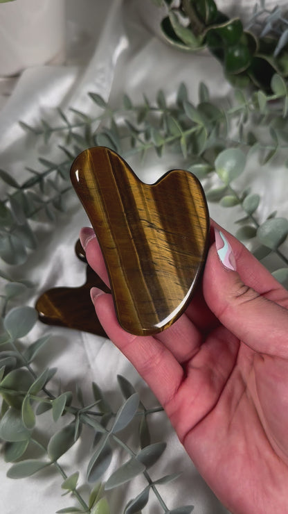 Tiger's eye gua sha